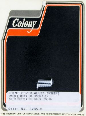 POINT COVER ALLEN SCREWS CHROME